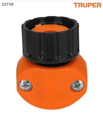 Conector 5/8-3/4 hembra de ABS para manguera, Truper