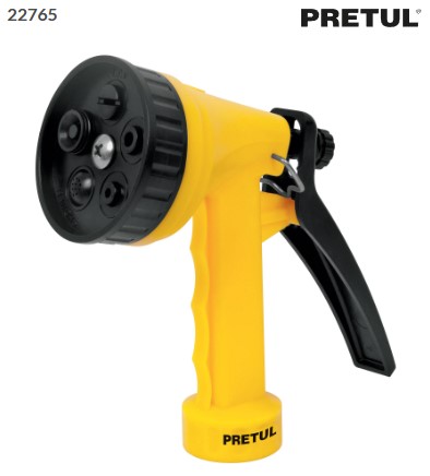 Pistola para riego de 5 funciones plástica, Pretul