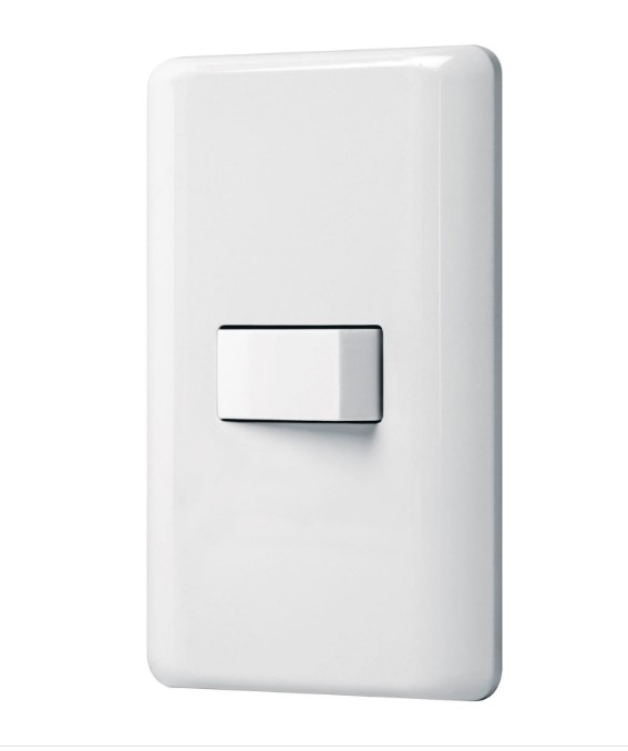 Placa armada con 1 interruptor sencillo, Volteck Basic