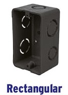 CAJA RECTANGULAR DE PLASTICO