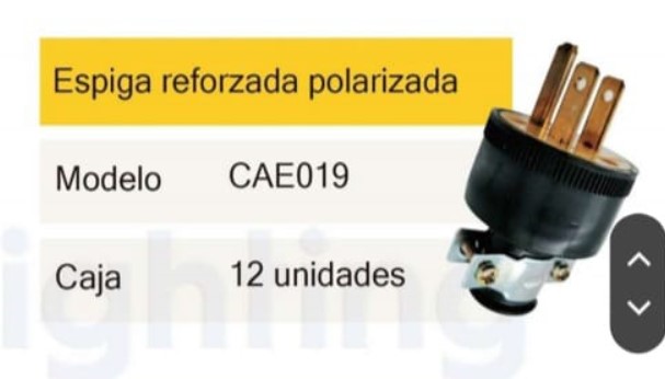Toma macho Polarizado FG