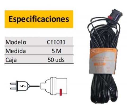 extensión clásica con calavera 5M FG