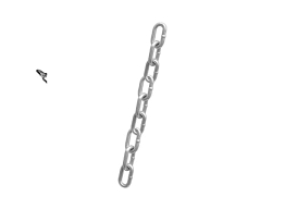 Cadena de metal galvanizado 3/16