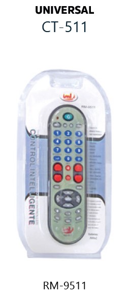 Control remoto universal RM-9511