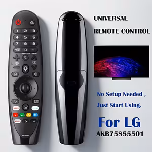 control lg smart tv con mando de vos AKB75855501
