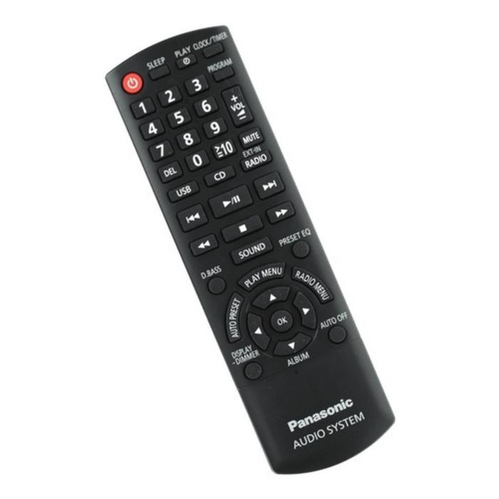 Control remoto para equipo de sonido Panasonic