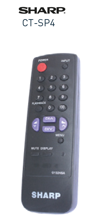 Control remoto sharp ct-sp4