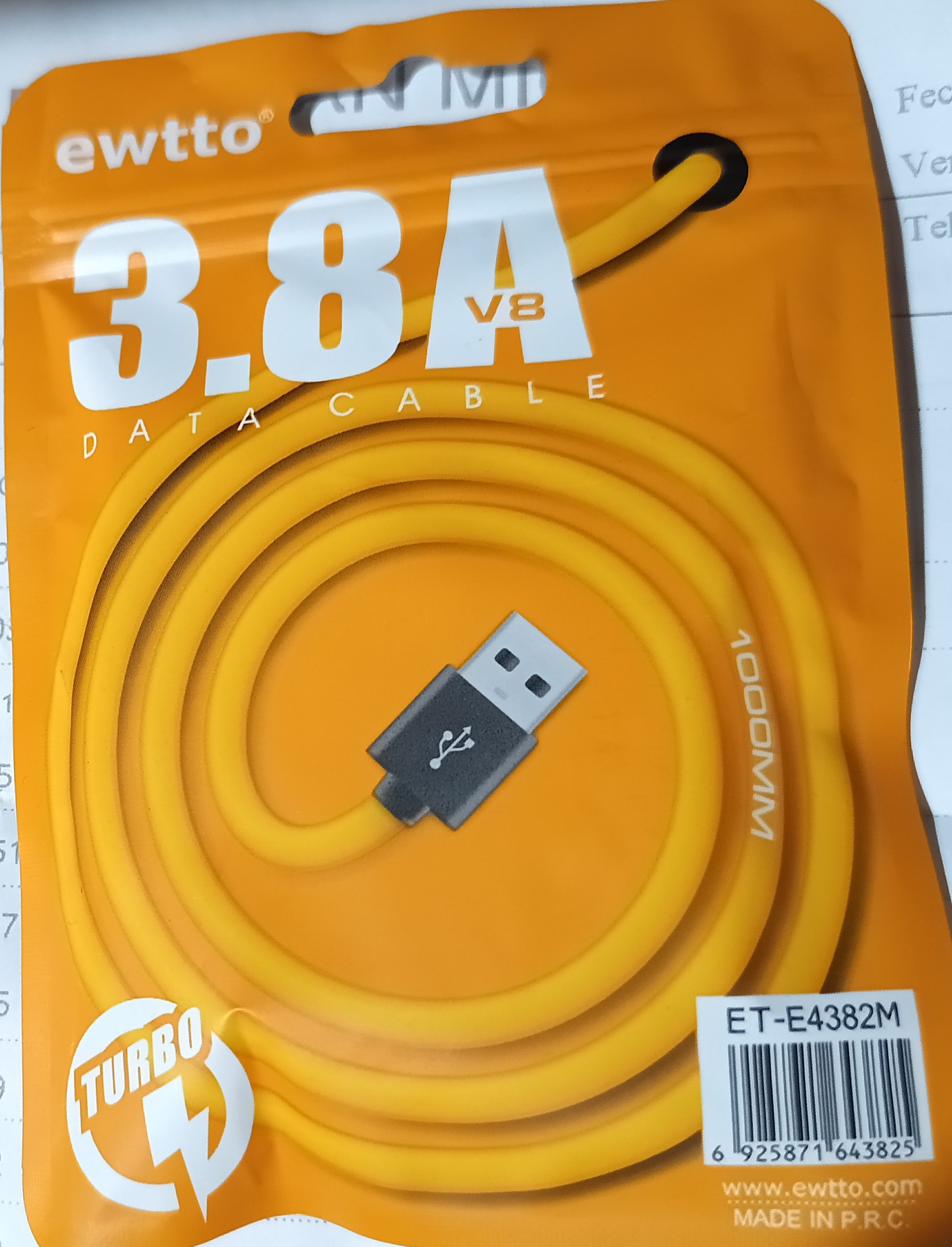 Linea de datos ET-E4382M @ 800
