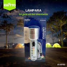 linterna LED potente y recargable