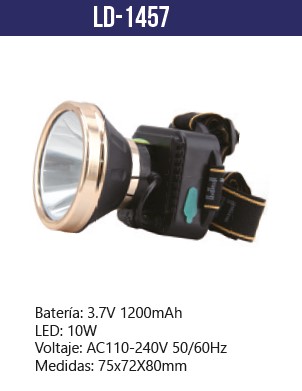 LAMP. DE MANO LED RECARGABLE IML1457