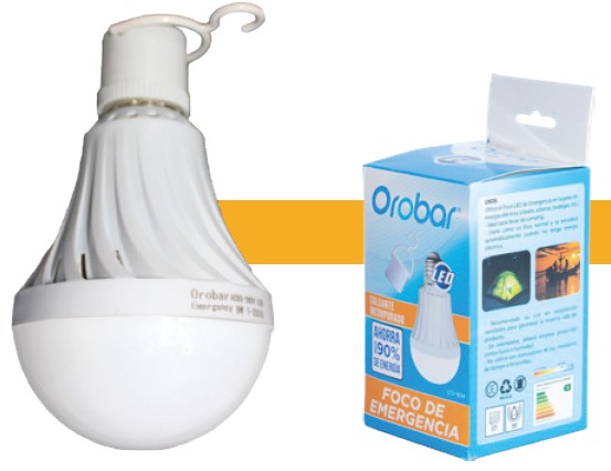 Foco LED emergencia 12W