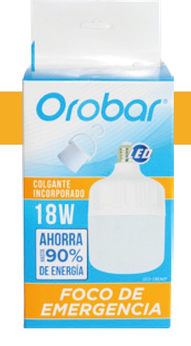 Foco LED emergencia 18W