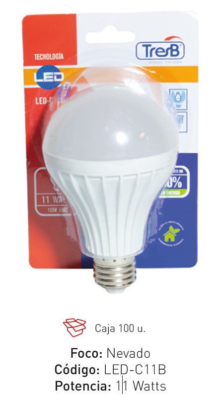 Foco Led blister 11W 3B