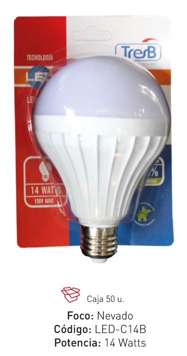 Foco LED blister 14W 3B