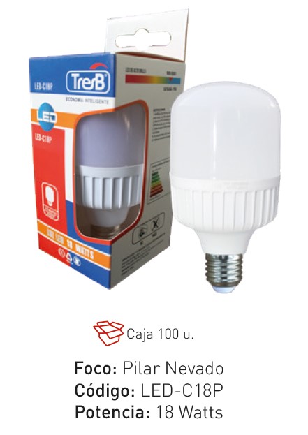 FOCO LED 20W TIPO PILAR 3B