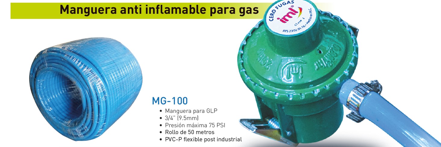 MANGUERA P/ COCINA R.100 YDS DIAMETRO 3/8