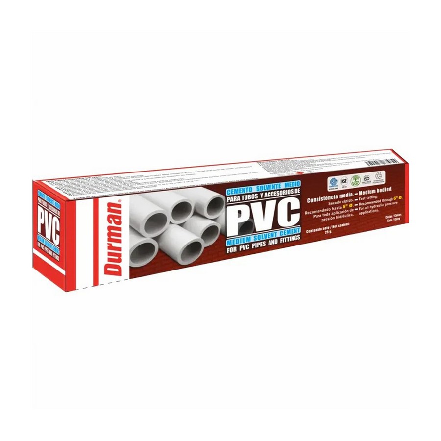 Tubo de PVC durman 25 gramos