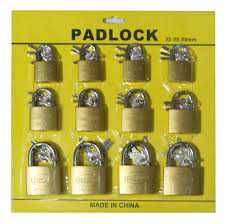 Candado padblock 60mm