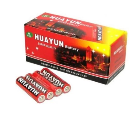 Bateria triple A huayun